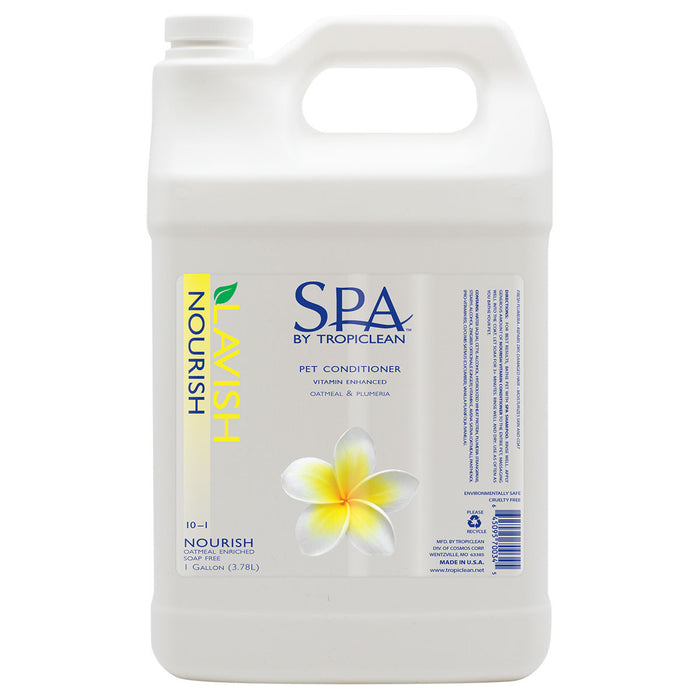 SPA by TropiClean Lavish Nourish Conditioner for Pets, 1 Gal
